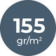 155 gr/m2